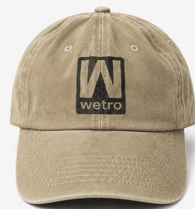 Wetro Logo Cap | Khaki